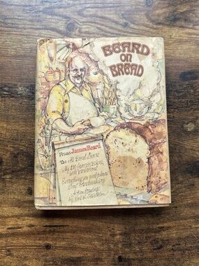 James Beard Beard on Bread Vintage 1973 Hardcover Cookbook